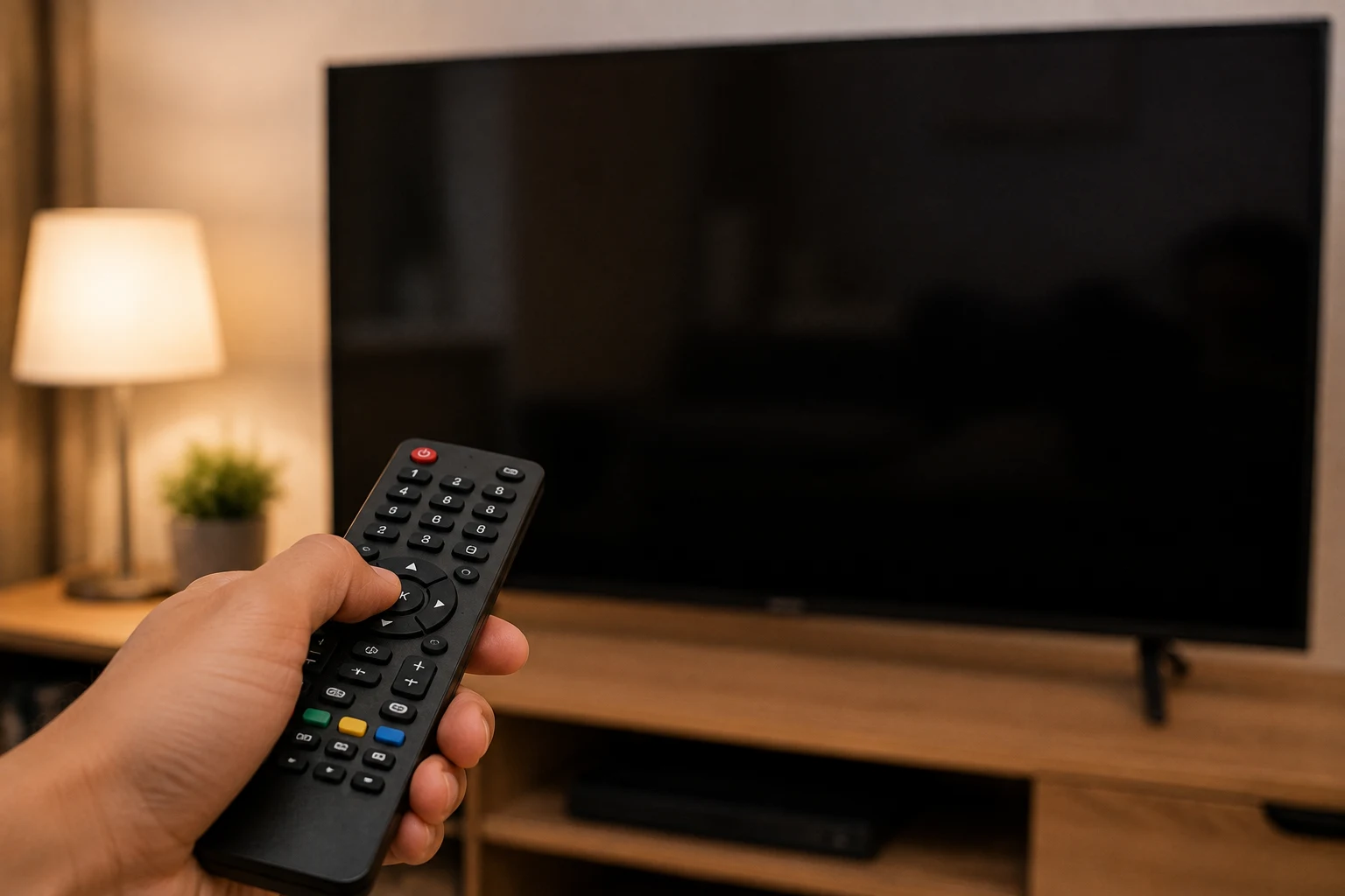 TV with no picture, black screen issue